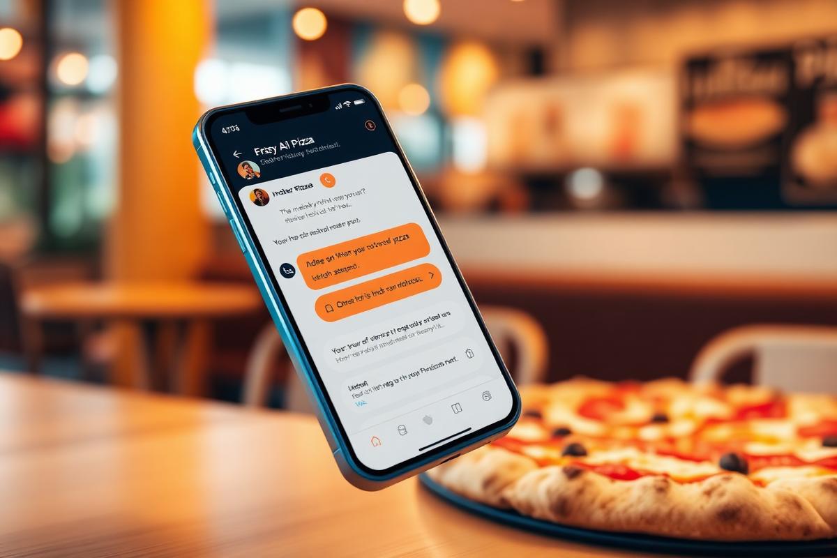 Ordina la pizza con l'assistente AI dal telefono